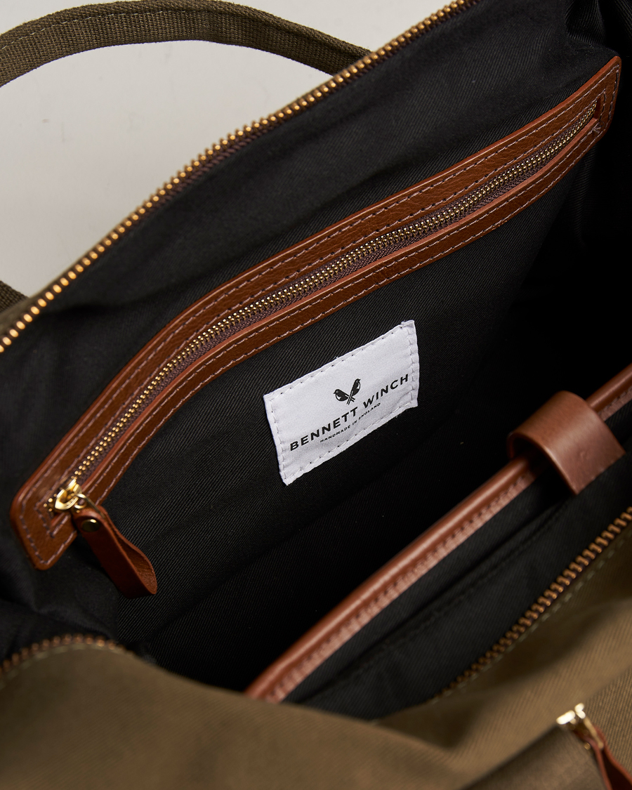 Men | Bags | Bennett Winch | Canvas Weekender Olive