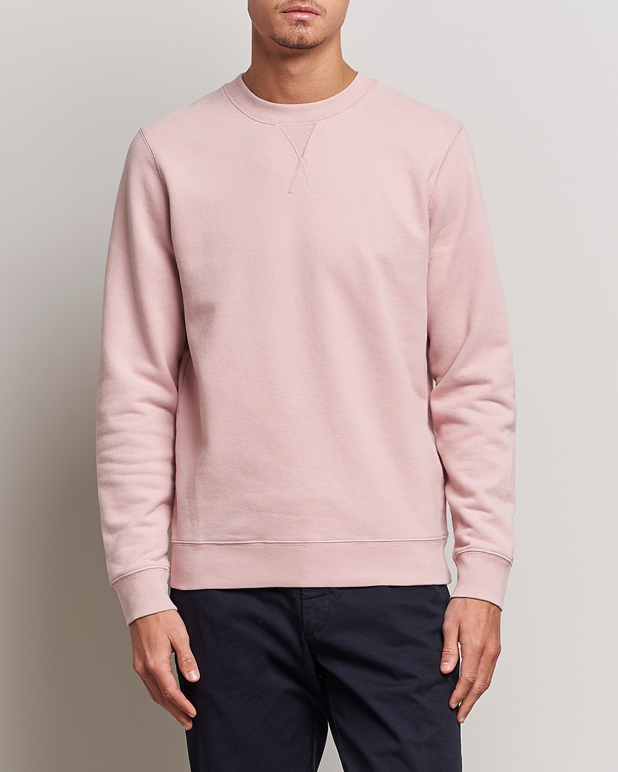 Sweatshirt Sunspel Loopback Gris Chiné – Taille S (42) – Neuf Avec Petit Défaut – Style Confortable Et Intemporel