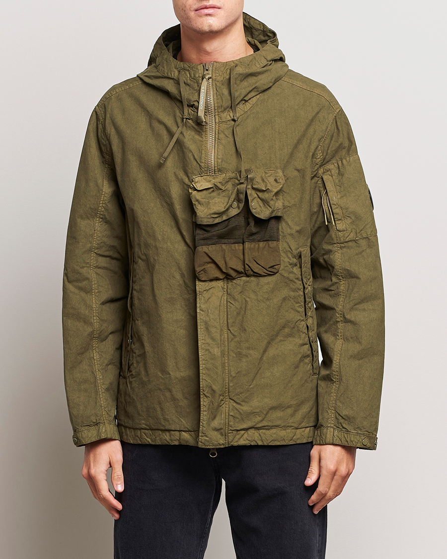 C.P. Company Ba-Tic Hooded Jacket Military Green at