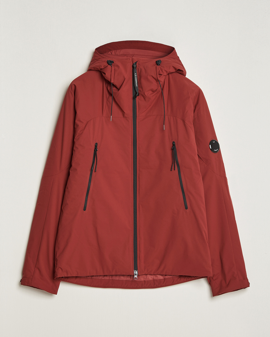 Men | Casual Jackets | C.P. Company | Pro-Tec Lightweight Padded Jacket Burnt Red