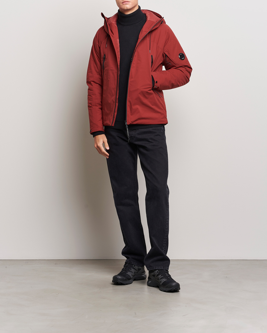 Men | Coats & Jackets | C.P. Company | Pro-Tec Lightweight Padded Jacket Burnt Red