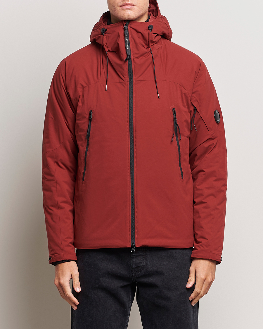 Men | Contemporary jackets | C.P. Company | Pro-Tec Lightweight Padded Jacket Burnt Red