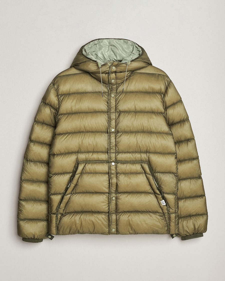 Men | Coats & Jackets | C.P. Company | D.D Shell Padded Lightweight Jacket Olive