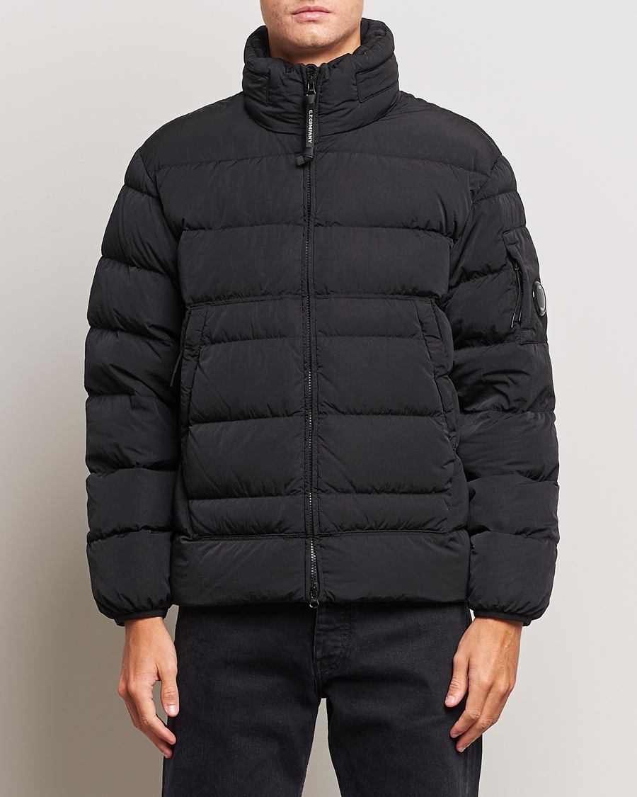 Men | Contemporary jackets | C.P. Company | Eco-Chrome R Lightweight Down Jacket Black