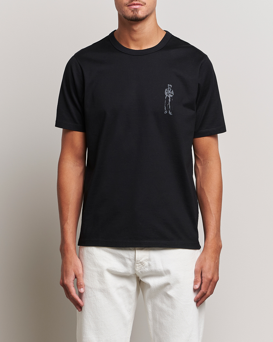 Men | C.P. Company | C.P. Company | Mercerized Jersey Logo T-Shirt Black