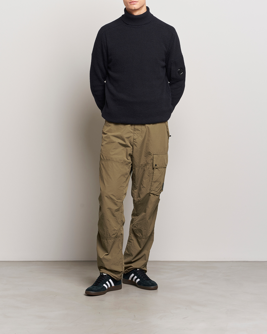 Men | Trousers | C.P. Company | Flatt Nylon Cargo Pants Light Brown