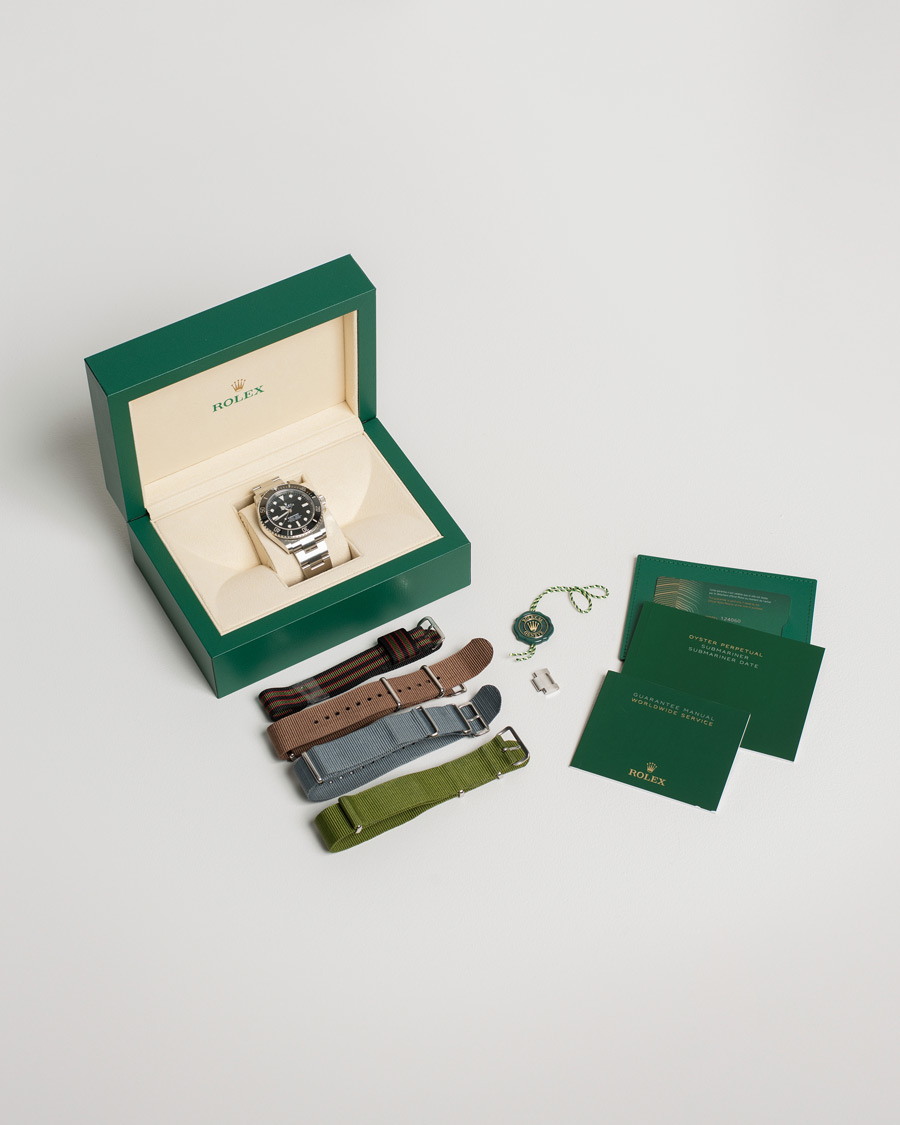 Men | Rolex Pre-Owned Submariner 124060 Oyster Perpetual Steel Black | Rolex Pre-Owned | Submariner 124060 Oyster Perpetual Steel Black