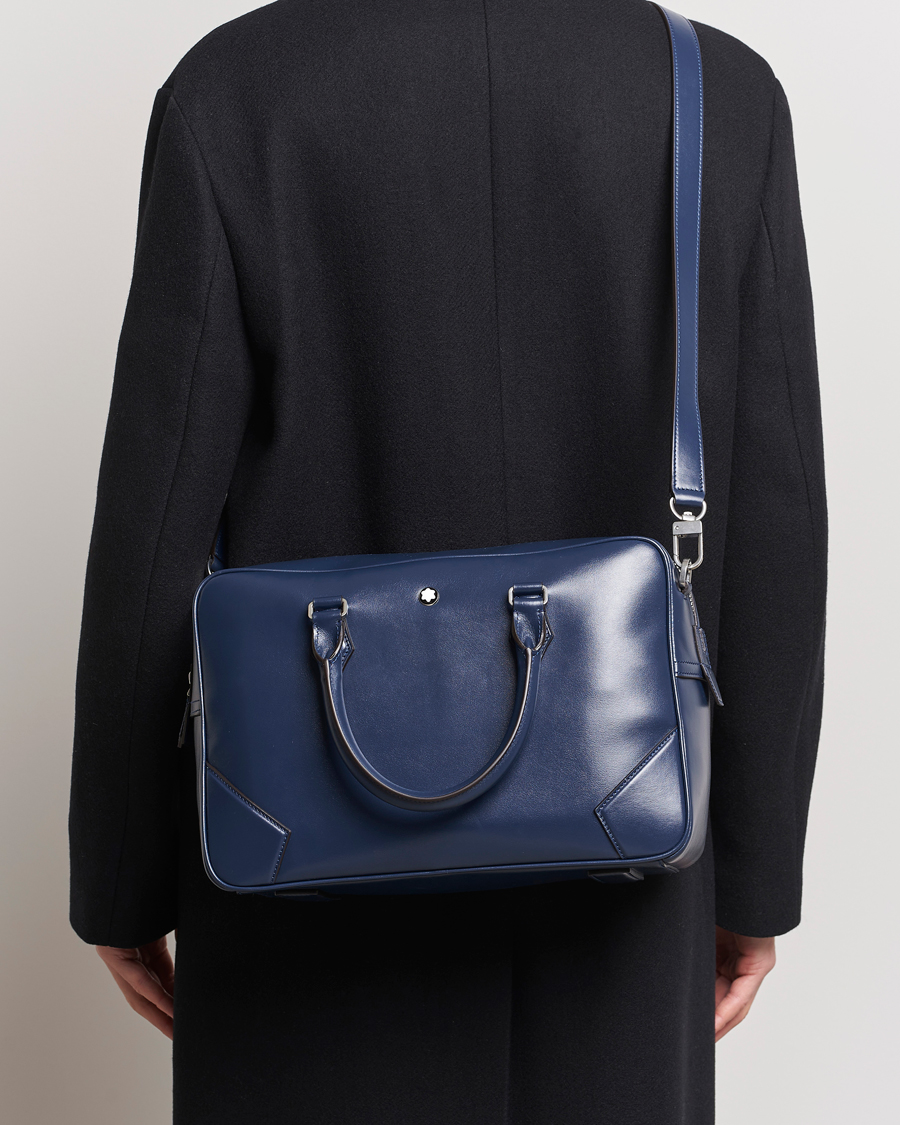 Men | Montblanc Meisterstück Medium Duffle Ink Blue | Montblanc | Meisterstück Medium Duffle Ink Blue