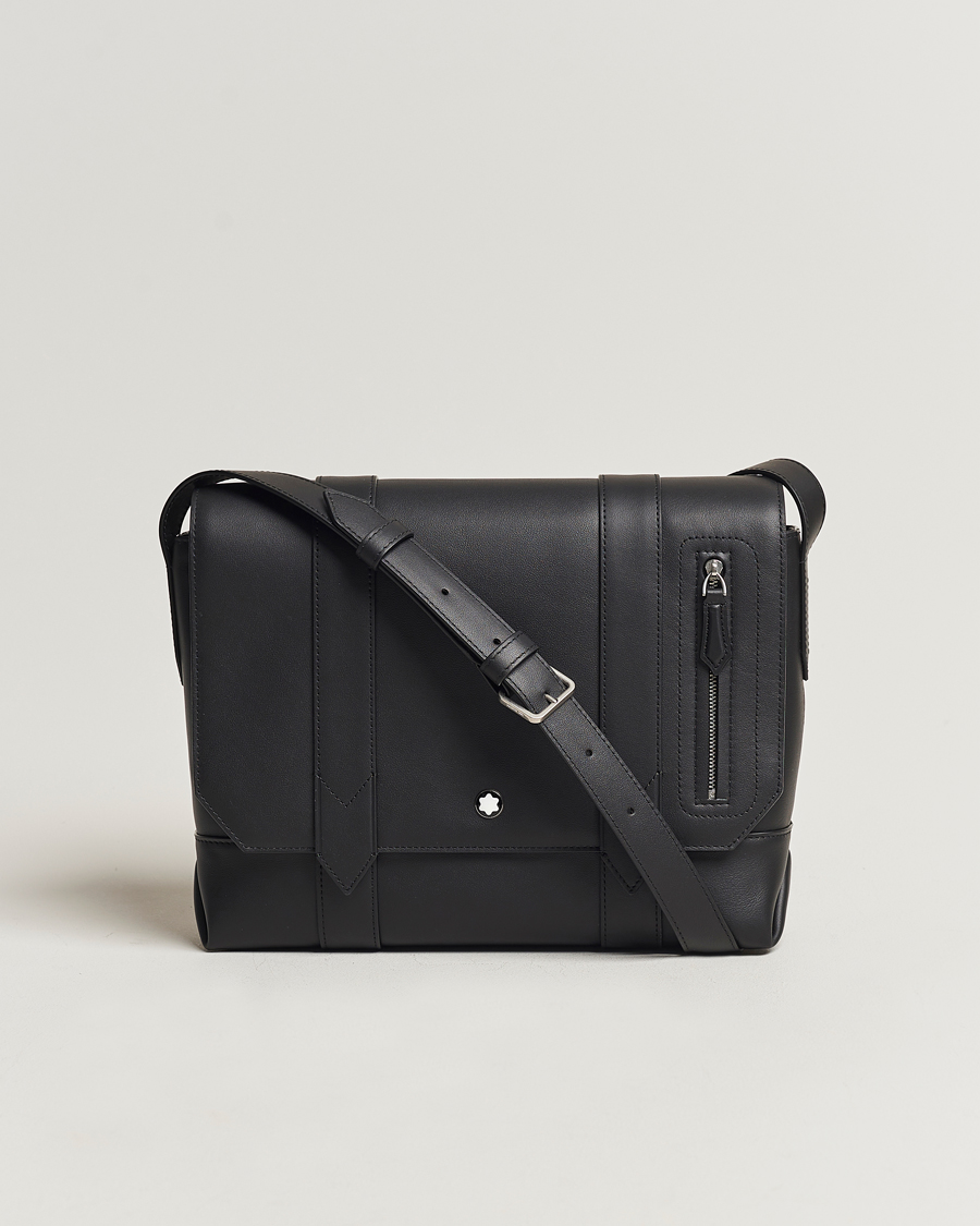 Men | Montblanc Meisterstück Selection Soft Mini Messenger Black | Montblanc | Meisterstück Selection Soft Mini Messenger Black