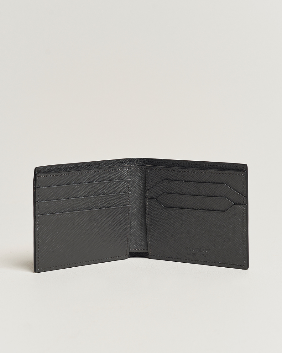 Men | Bi-fold & Zip Wallets | Montblanc | Sartorial Wallet 6cc Forged Iron