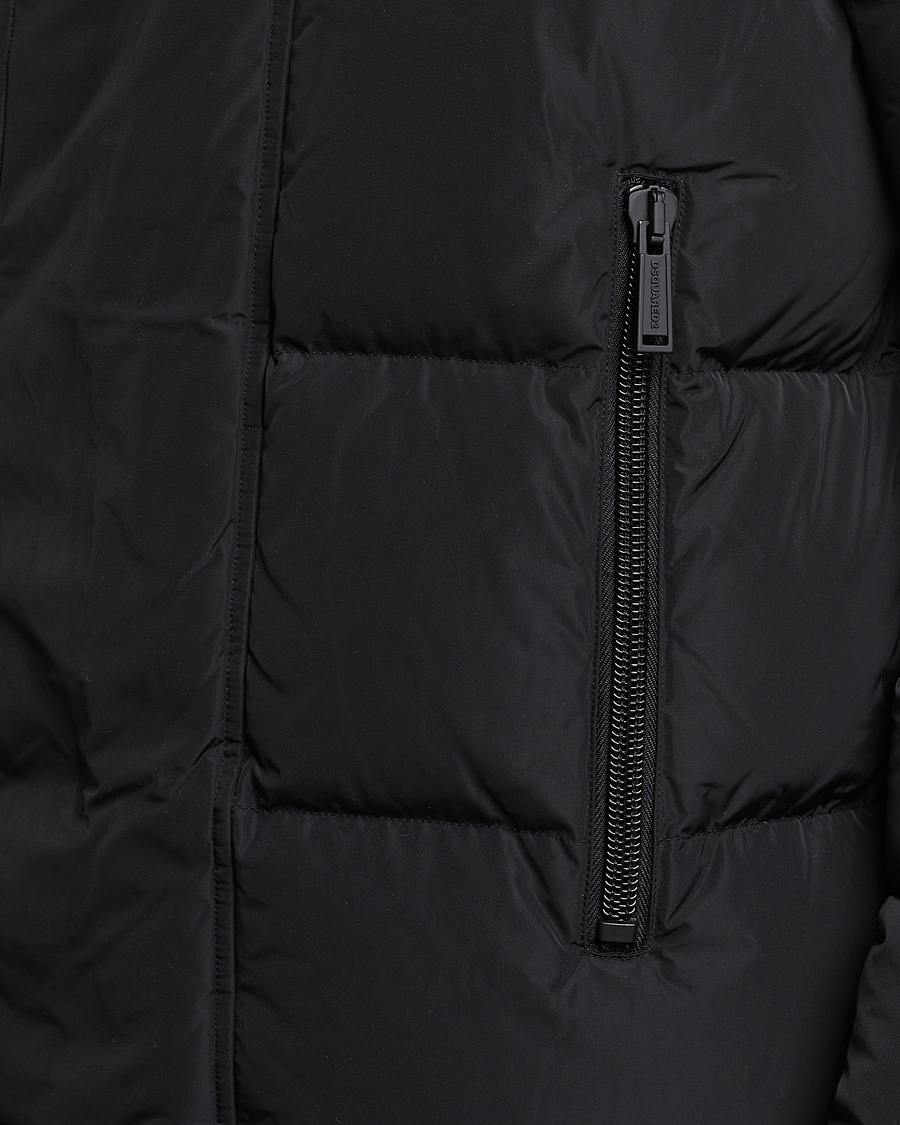 Men | Coats & Jackets | Dsquared2 | Bomber Puffer Jacket Black