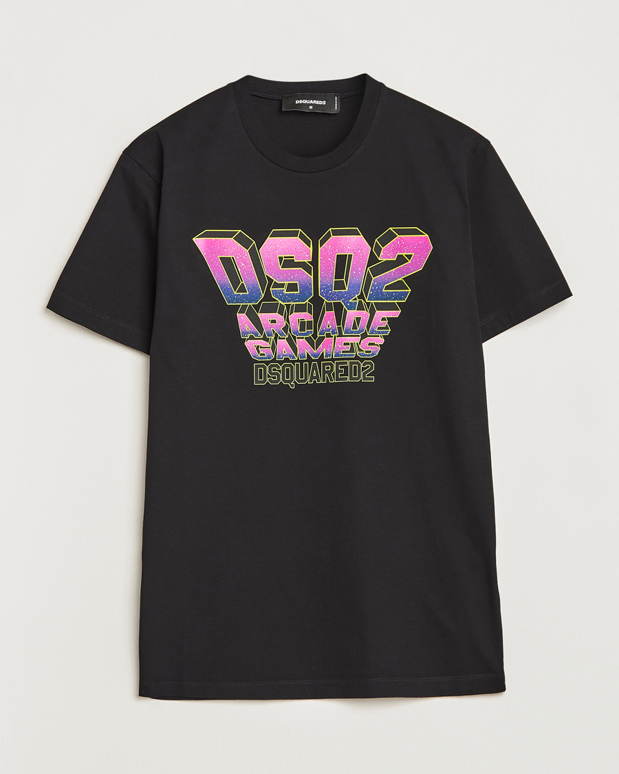 Men | T-Shirts | Dsquared2 | Cool Fit Logo Tee Black