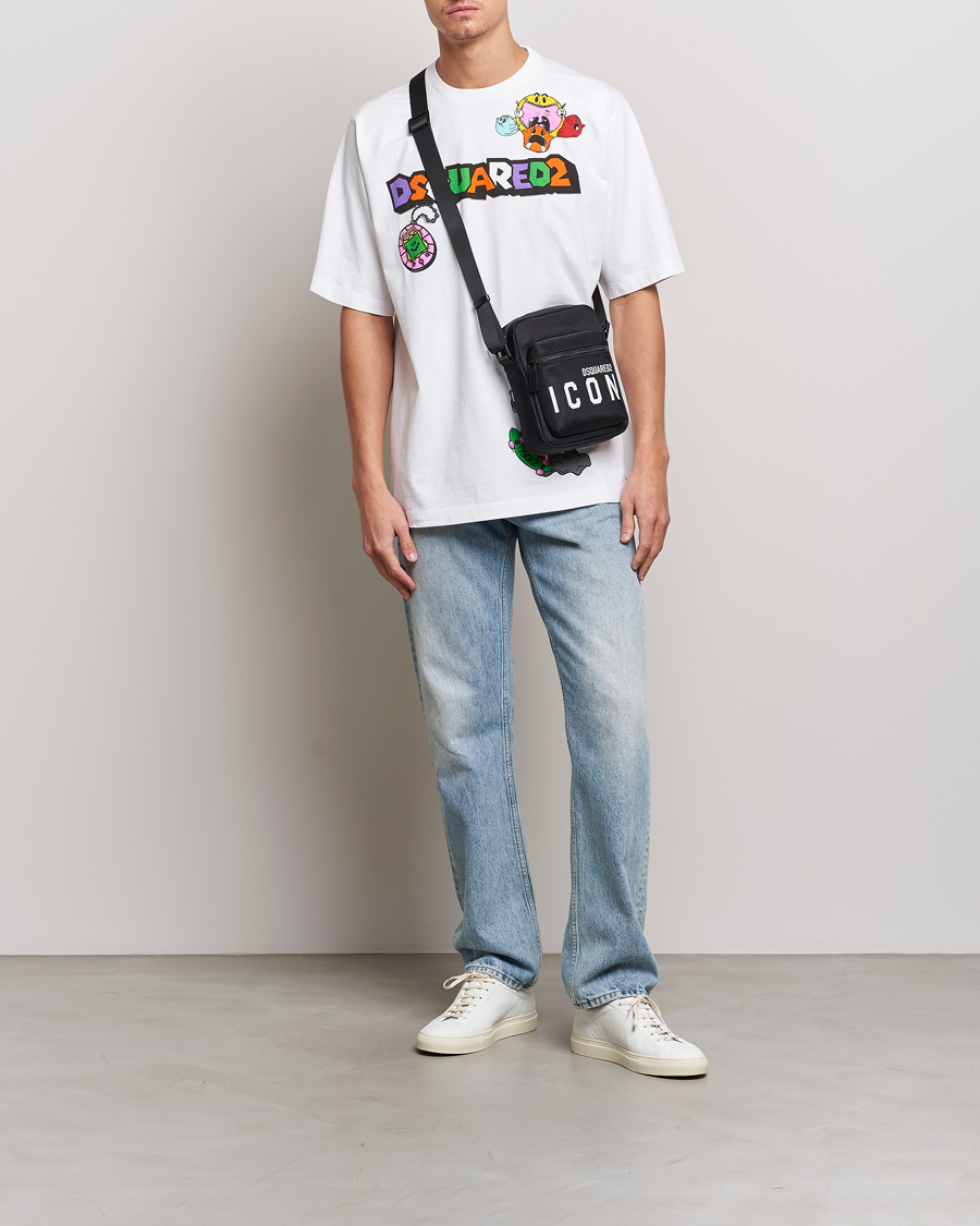 Men | T-Shirts | Dsquared2 | Heavy Skater Tee White