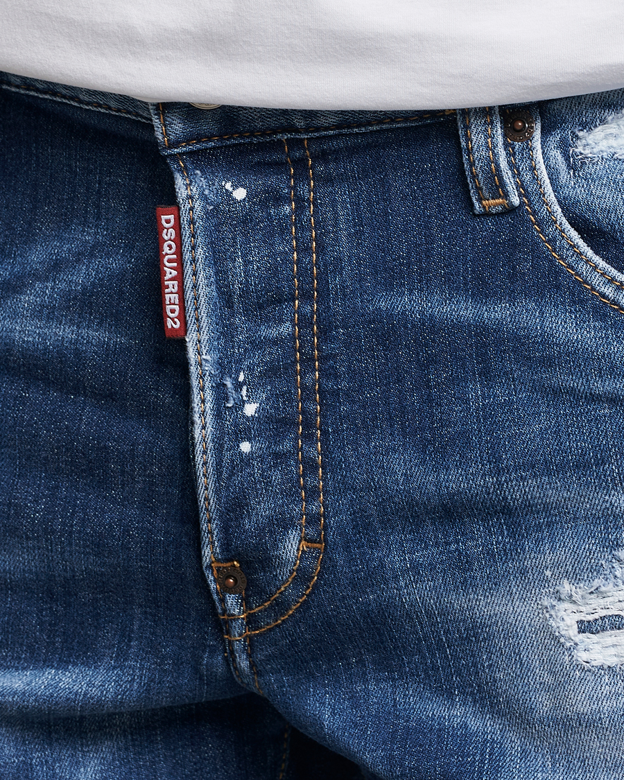 Men | Jeans | Dsquared2 | Skater Jeans Light Blue Wash