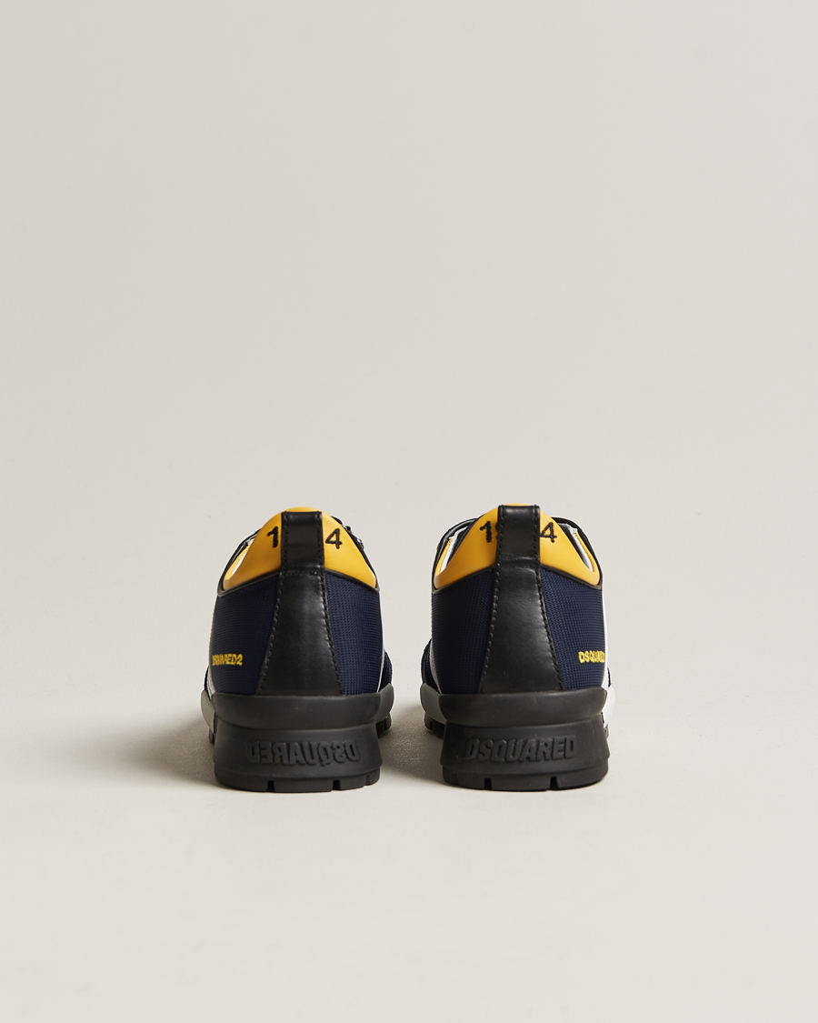 farligt respektfuld Æble Dsquared2 Legendary Sneaker Navy/White/Yellow at CareOfCarl.com