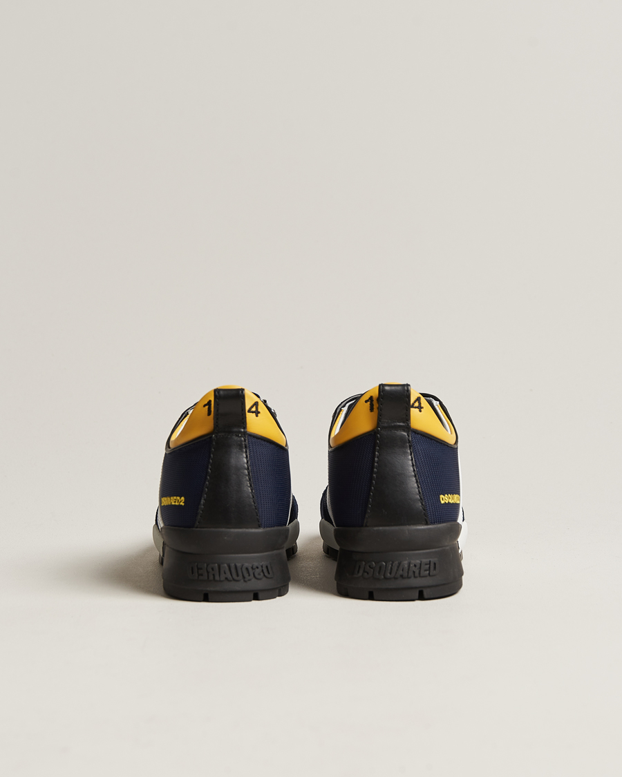 Men | Dsquared2 Legendary Sneaker Navy/White/Yellow | Dsquared2 | Legendary Sneaker Navy/White/Yellow