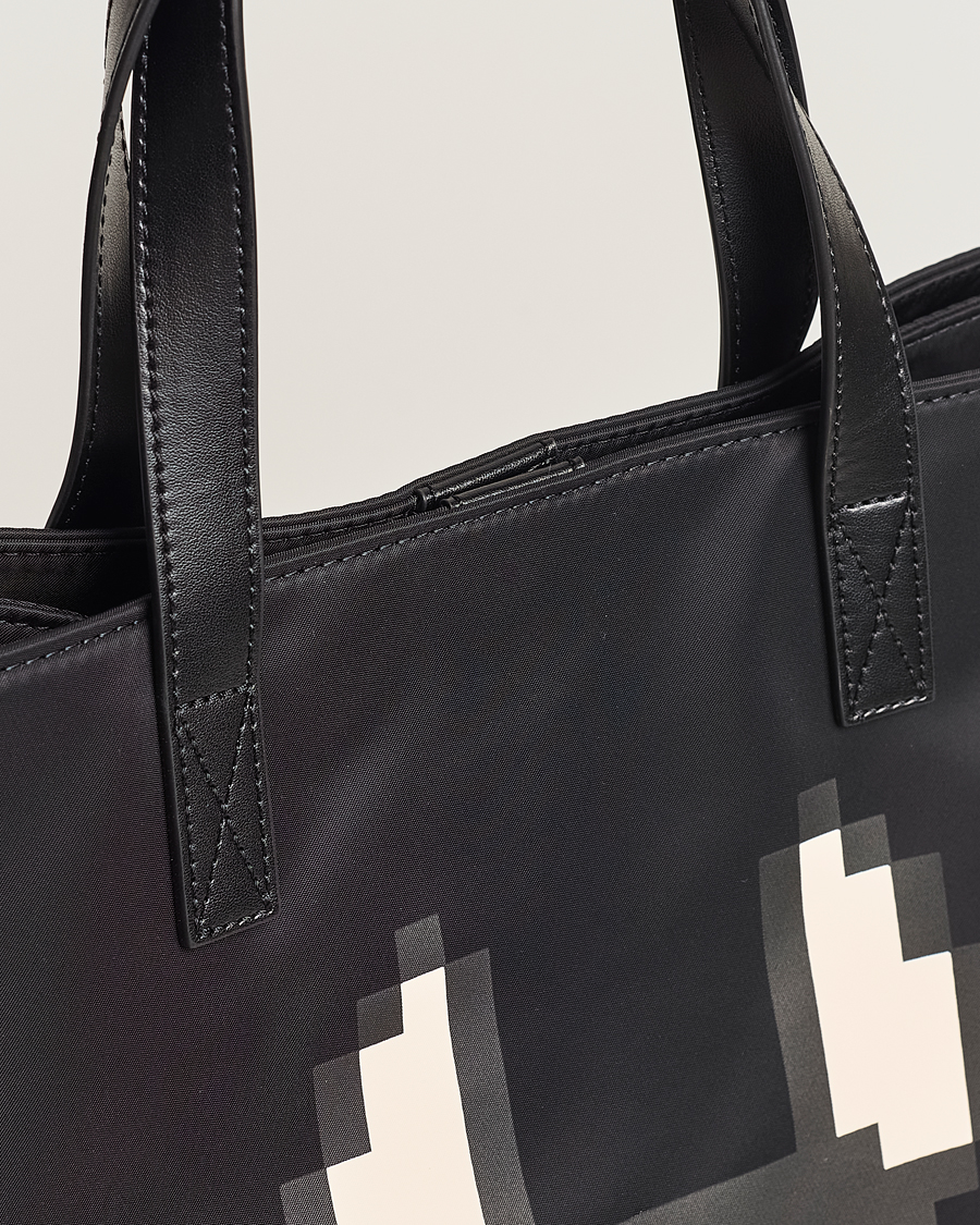 Men | Dsquared2 Icon Mascotte Tote Bag Black | Dsquared2 | Icon Mascotte Tote Bag Black