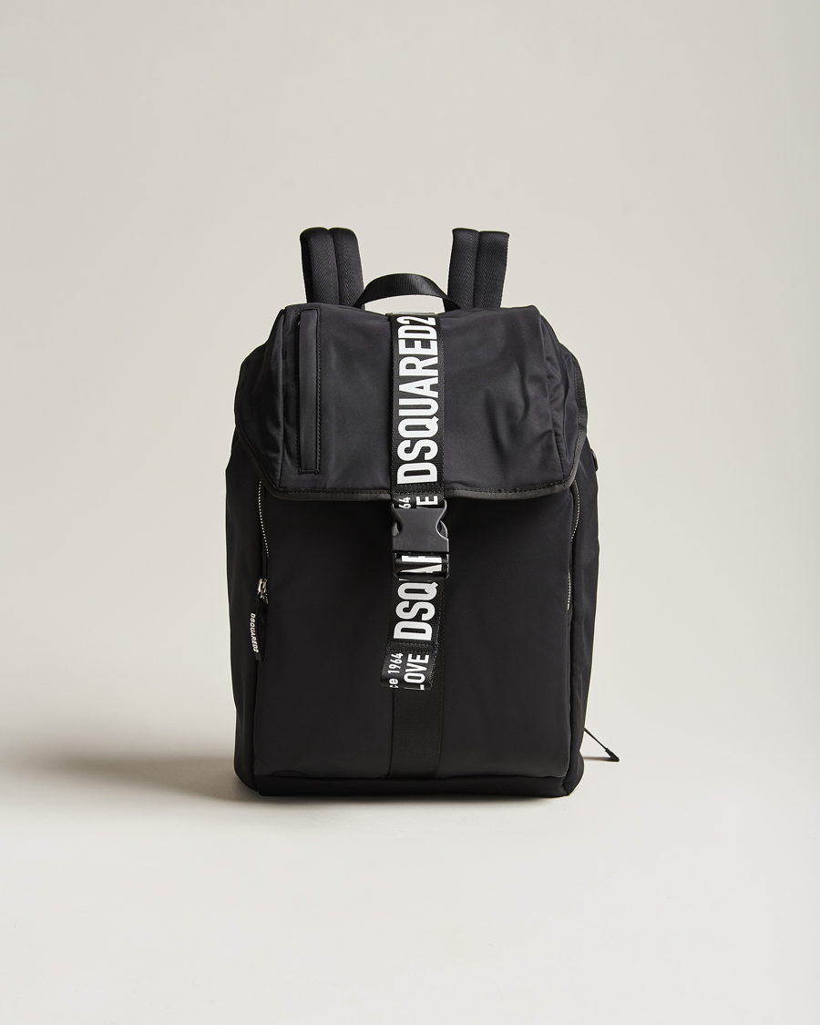 Men |  | Dsquared2 | Made With Love Backpack Black