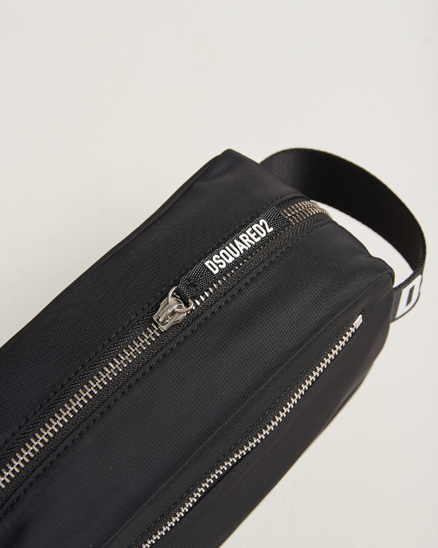 Men | Dsquared2 Made With Love Washbag Black | Dsquared2 | Made With Love Washbag Black