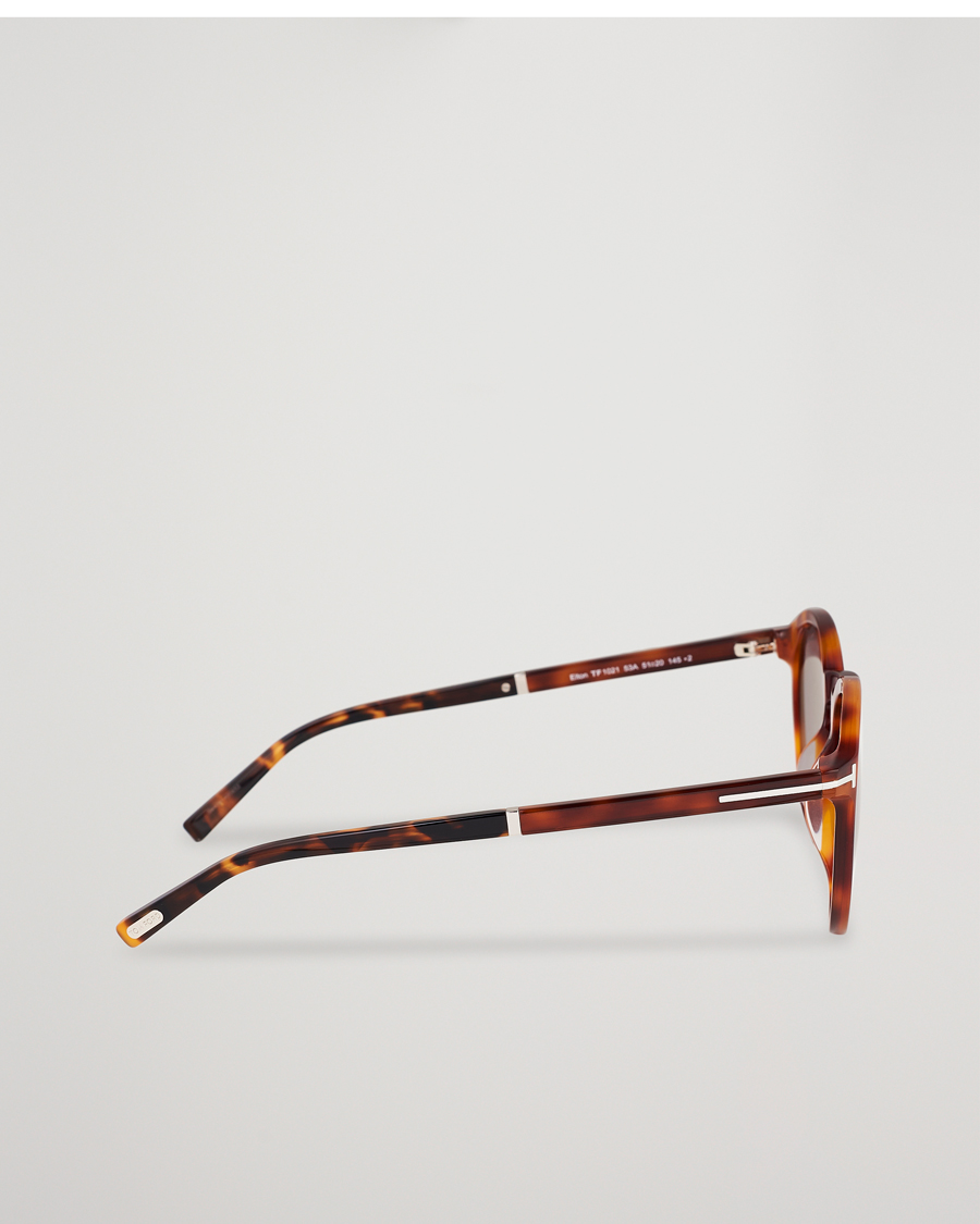 Men | Sunglasses | Tom Ford | Elton Sunglasses Blonde Havana/Smoke