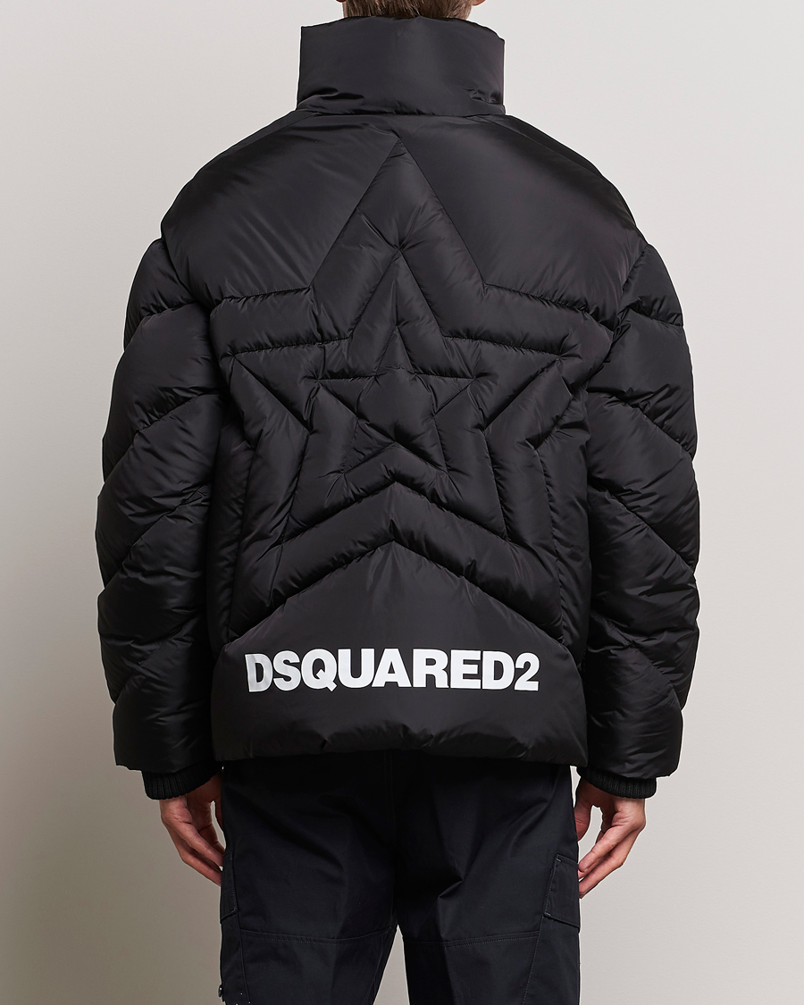 Men | Coats & Jackets | Dsquared2 | Puffy Star Kaban Jacket Black