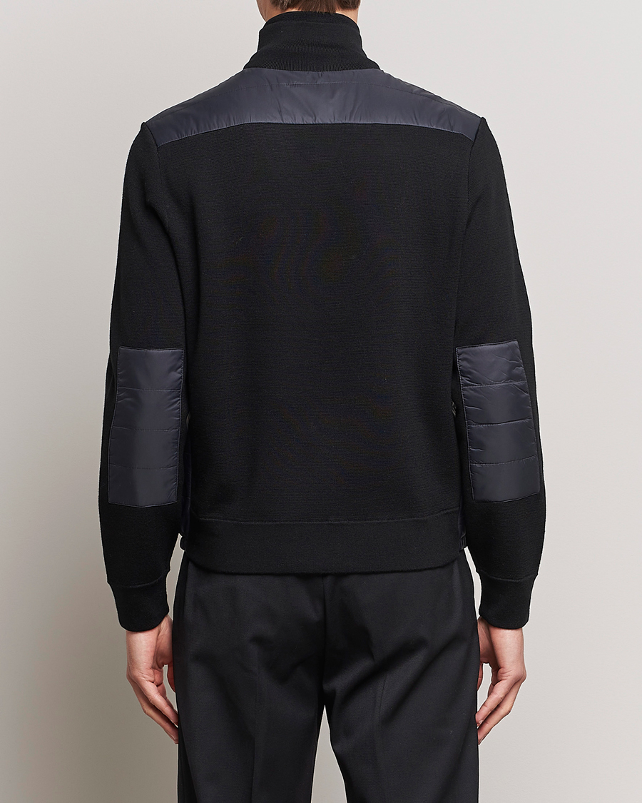 Ralph Lauren Purple Label Hybrid Zip Jacket Black at CareOfCarl.com