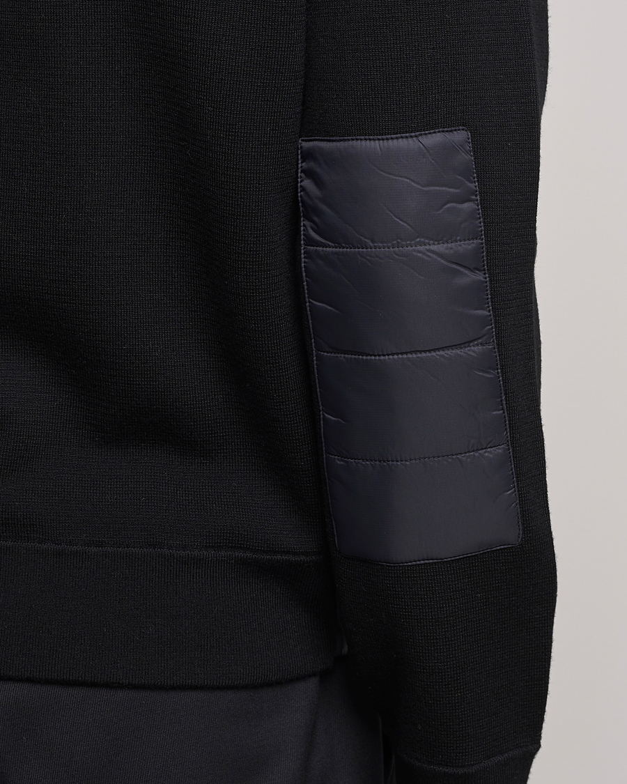 Men | Coats & Jackets | Ralph Lauren Purple Label | Hybrid Zip Jacket Black