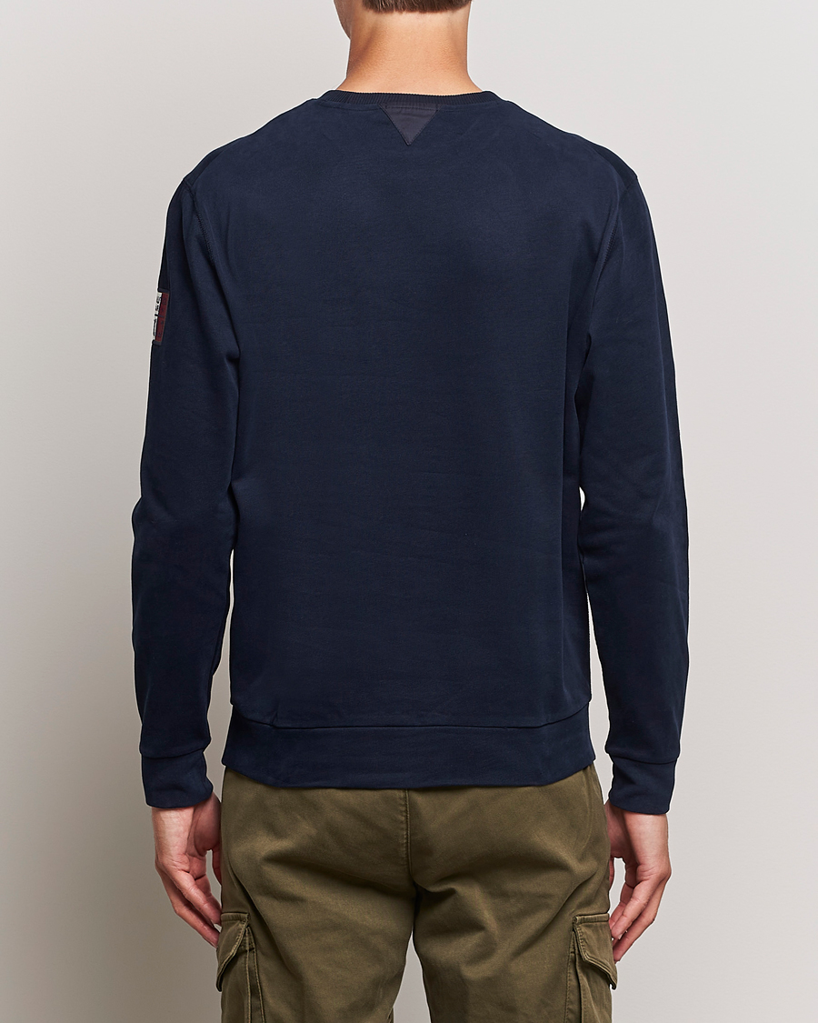 Men | Sweaters & Knitwear | Aeronautica Militare | Felpa Cotton Pocket Sweatshirt Dark Blue