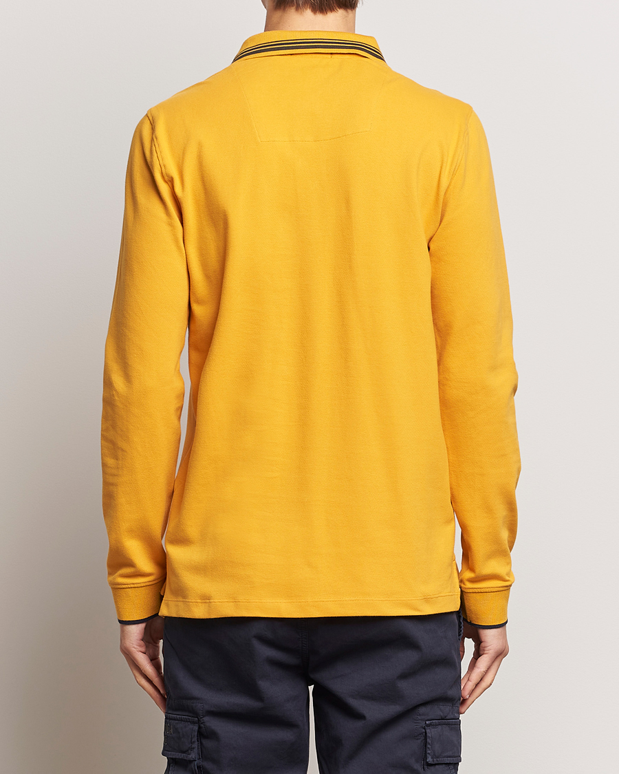 Men | Sweaters & Knitwear | Aeronautica Militare | Long Sleeve Polo Dark Yellow
