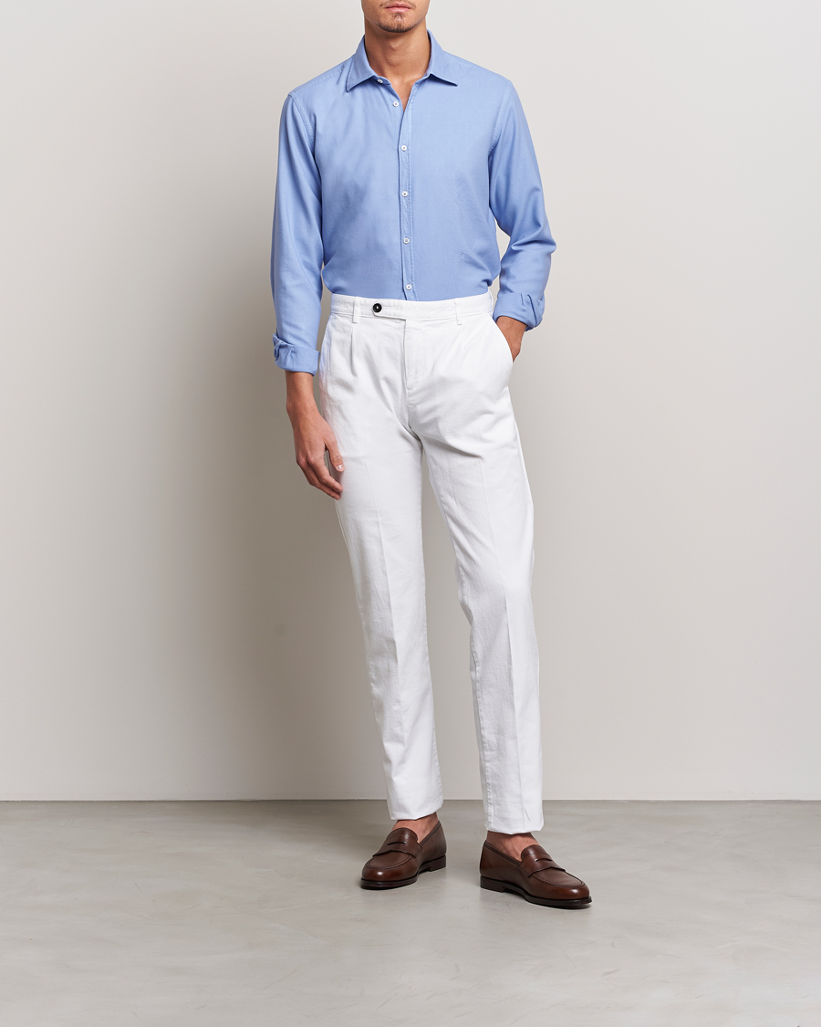 Men | Shirts | Massimo Alba | Genova Vajella Flannel Shirt Capri