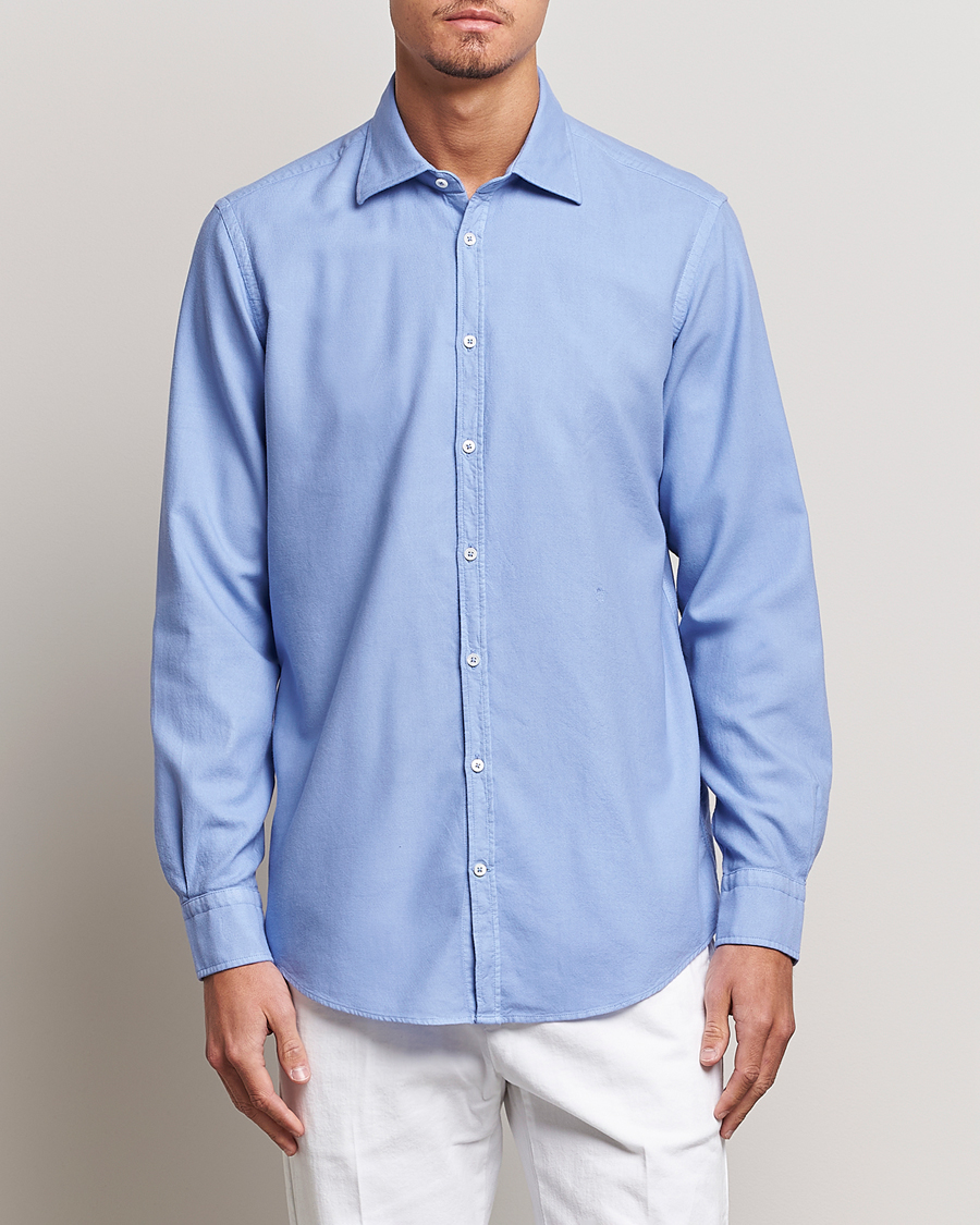 Men | Shirts | Massimo Alba | Genova Vajella Flannel Shirt Capri