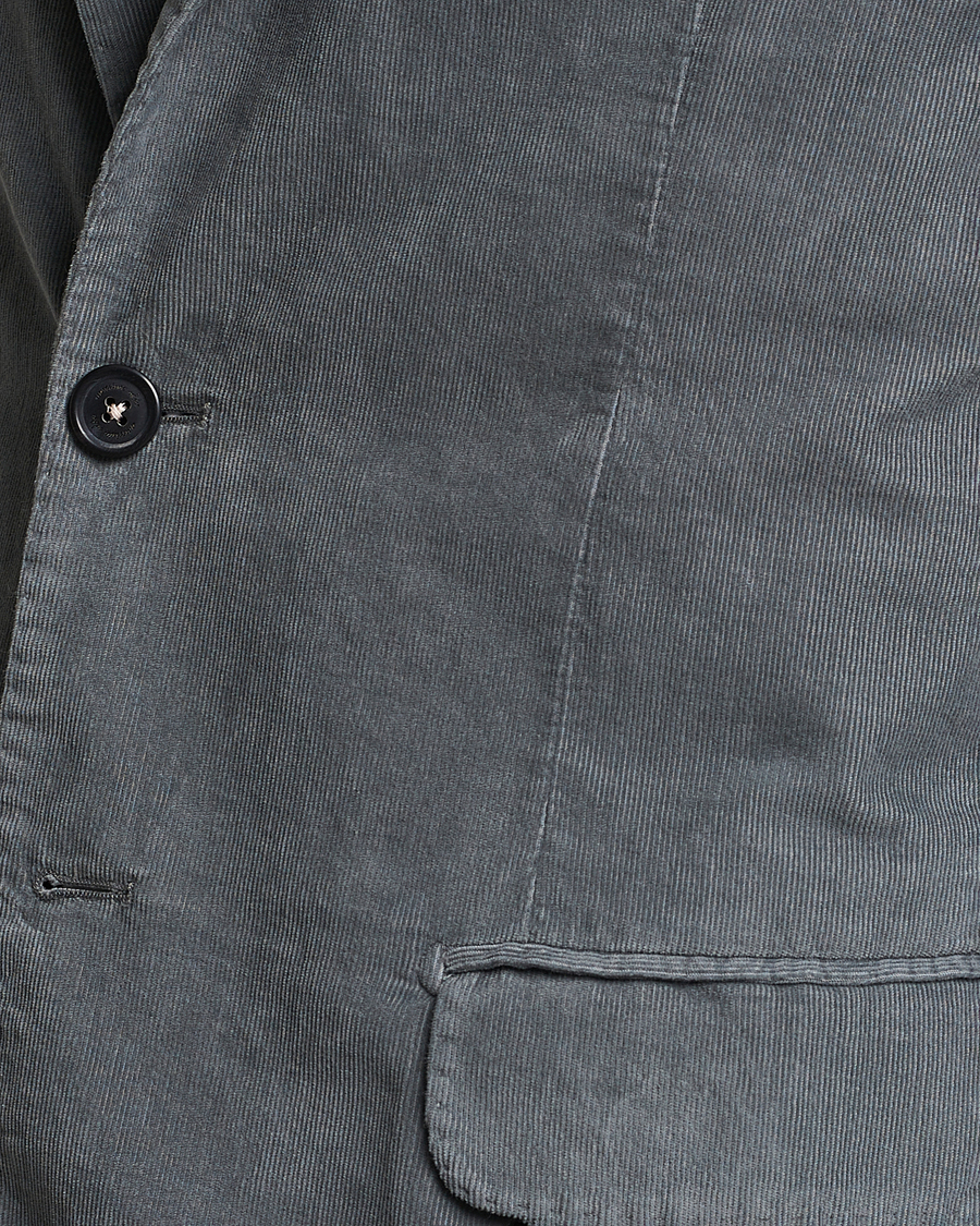 Men | Blazers | Massimo Alba | Baby Corduroy Blazer Smoke