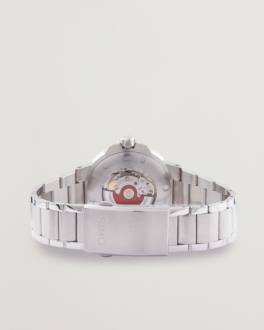 Men | Oris Aquis Date 43,5mm Polished Black | Oris | Aquis Date 43,5mm Polished Black