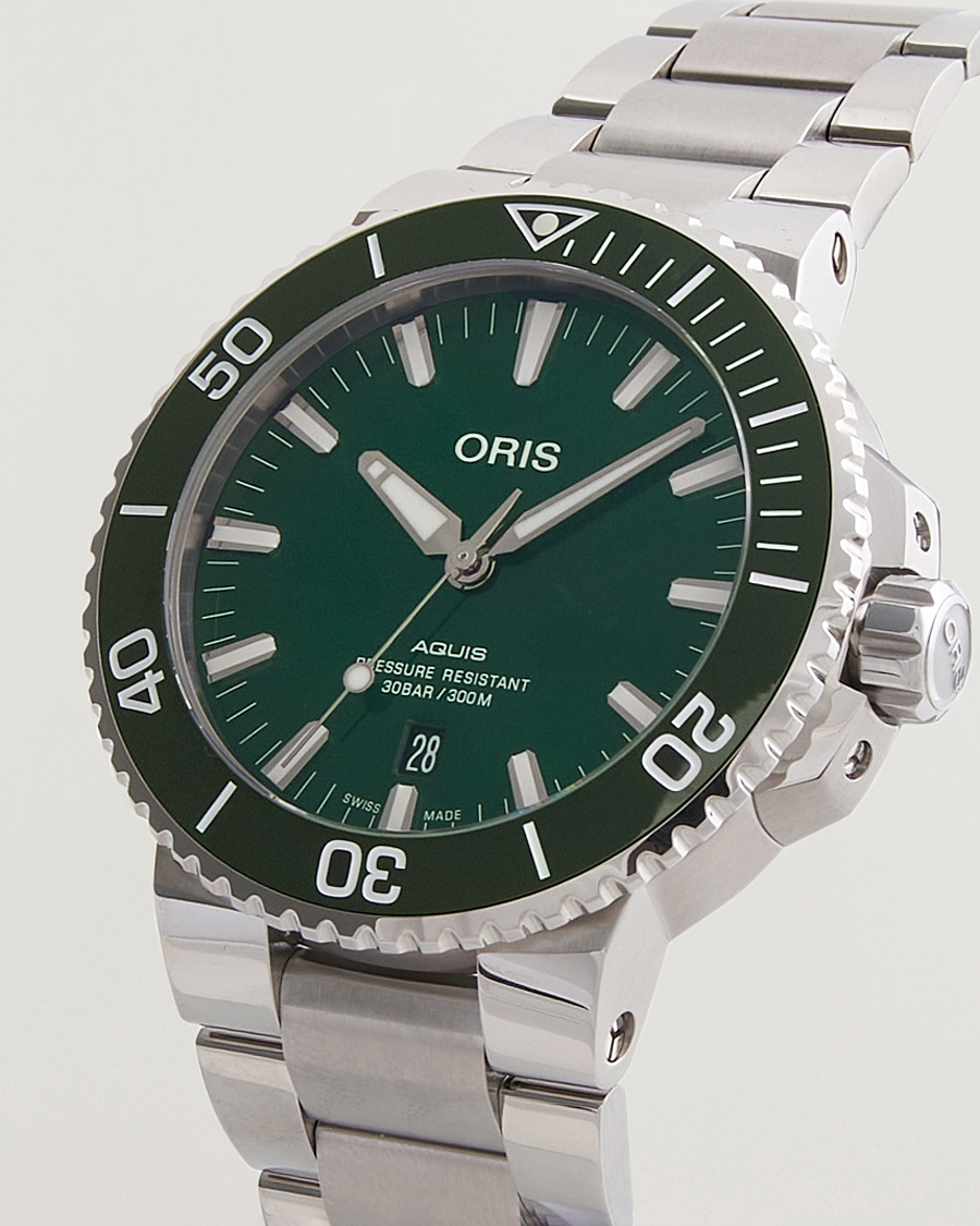 Men | Oris Aquis Date 41,5mm Green | Oris | Aquis Date 41,5mm Green
