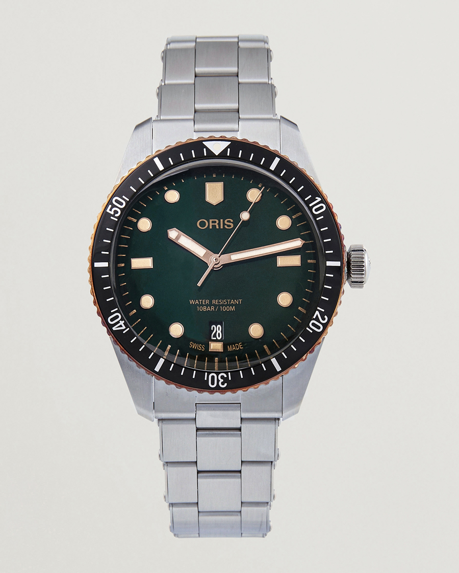 Men | Watches | Oris | Divers Sixty-Five 40mm Green