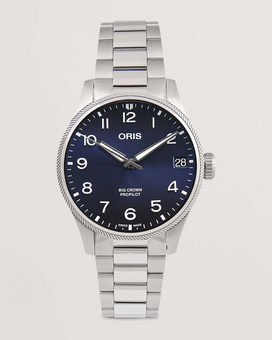 Men | Oris Big Crown Propilot Date 41mm Blue | Oris | Big Crown Propilot Date 41mm Blue