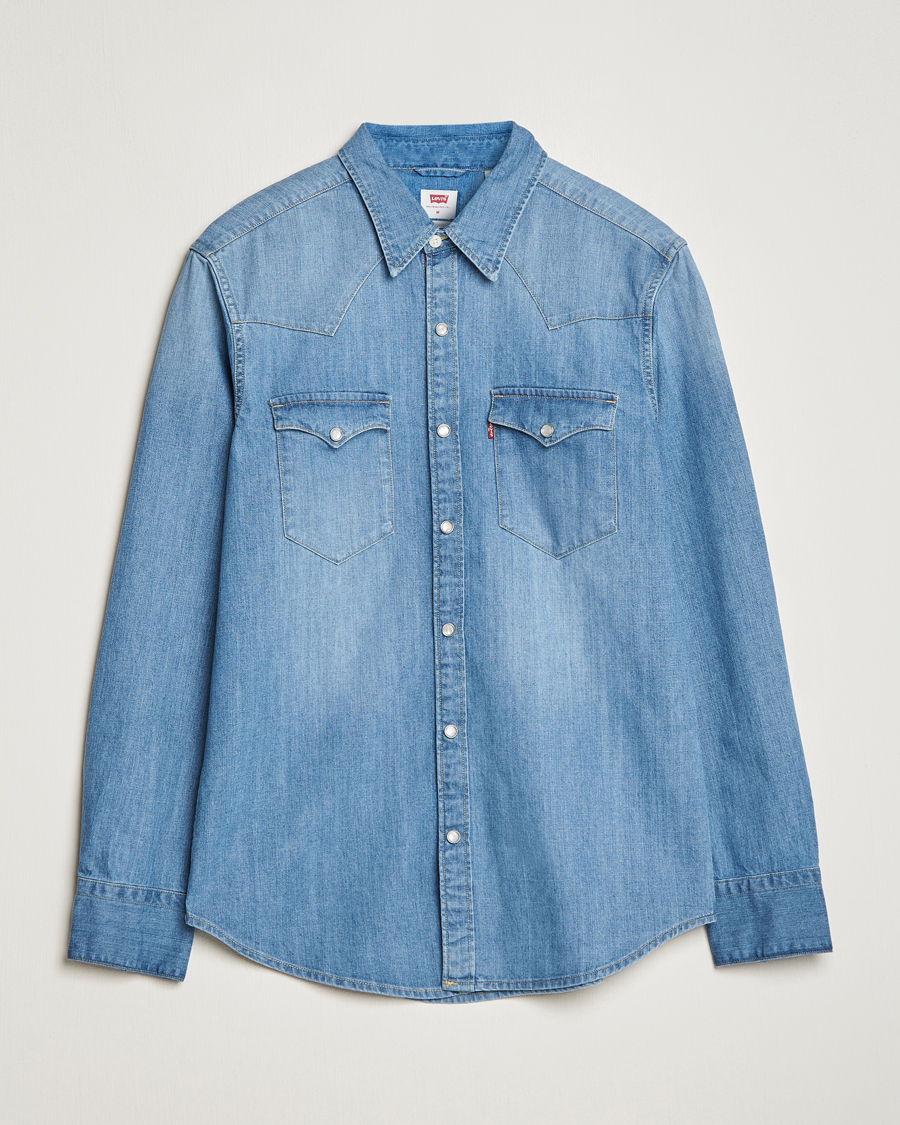 Men | Shirts | Levi's | Barstow Western Standard Shirt Light Blue