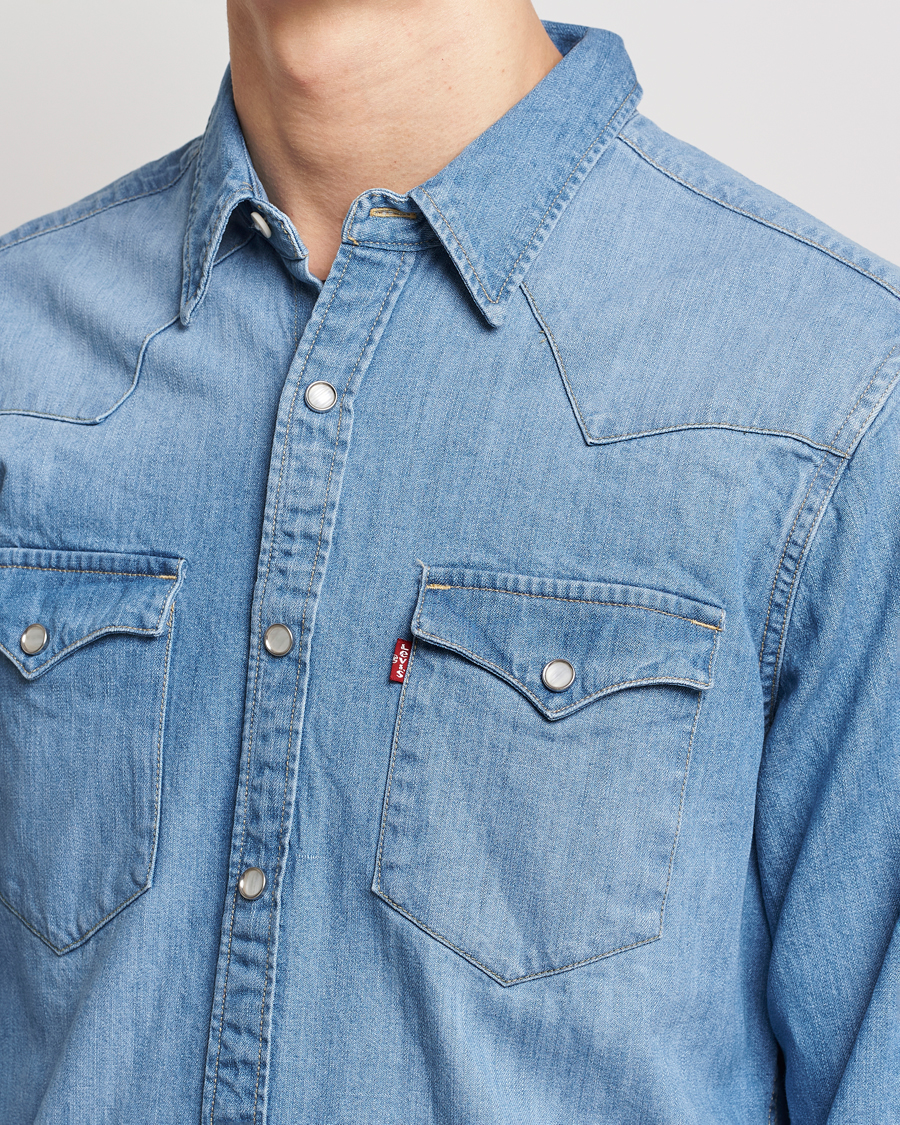 Men | Shirts | Levi's | Barstow Western Standard Shirt Light Blue