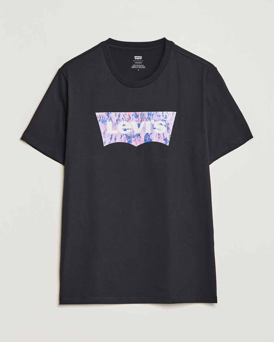 Men |  | Levi's | Crew Neck Graphic T-shirt Black