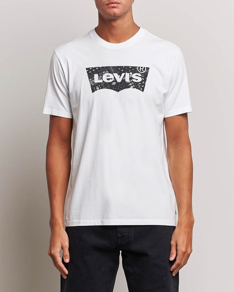 Men | Levi's | Levi's | Crew Neck Graphic T-shirt White