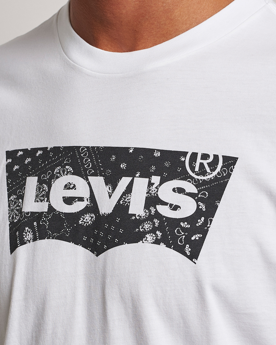 Men | T-Shirts | Levi's | Crew Neck Graphic T-shirt White