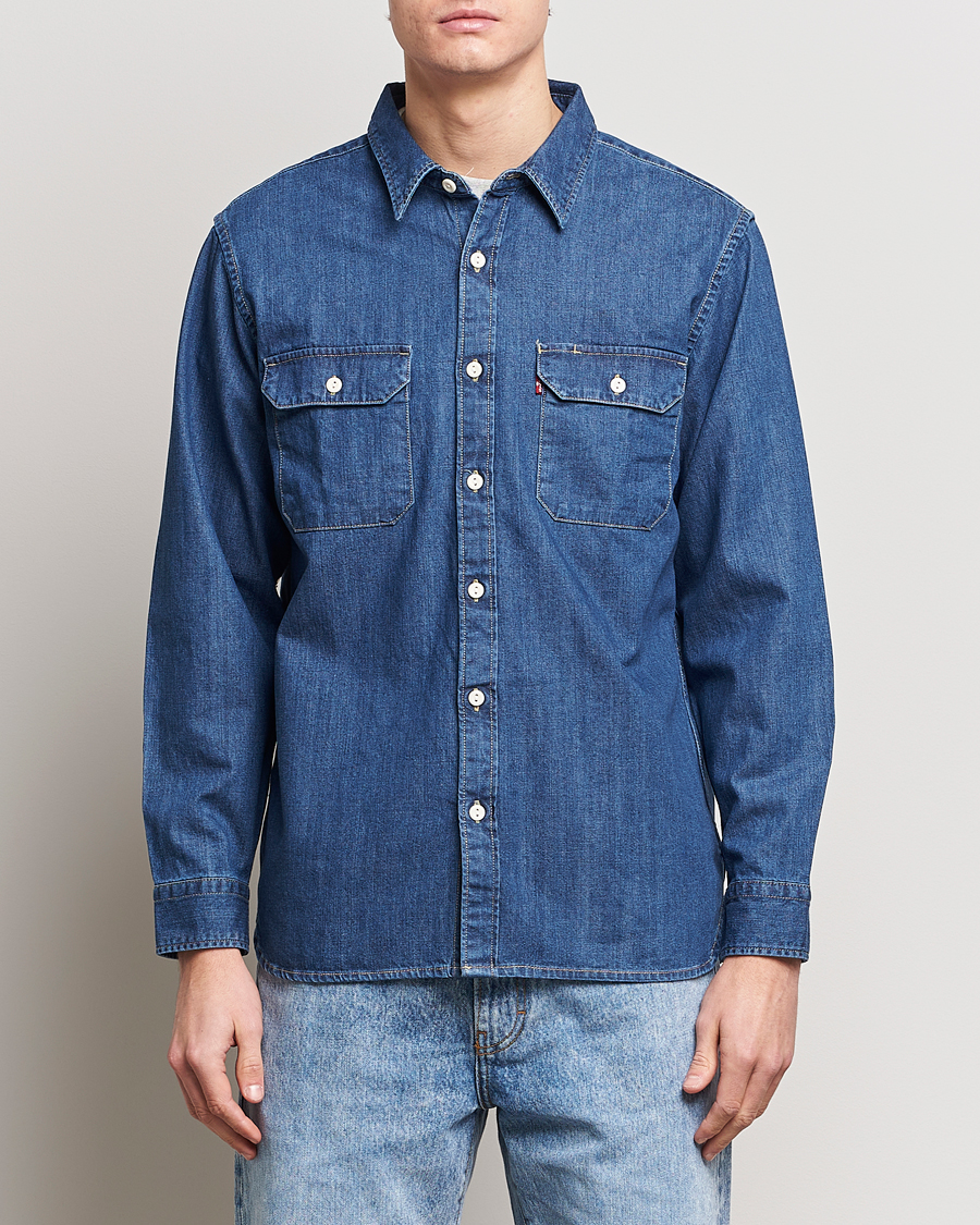 Men | Shirts | Levi's | Jackson Worker Shirt Sterling Dark Wash