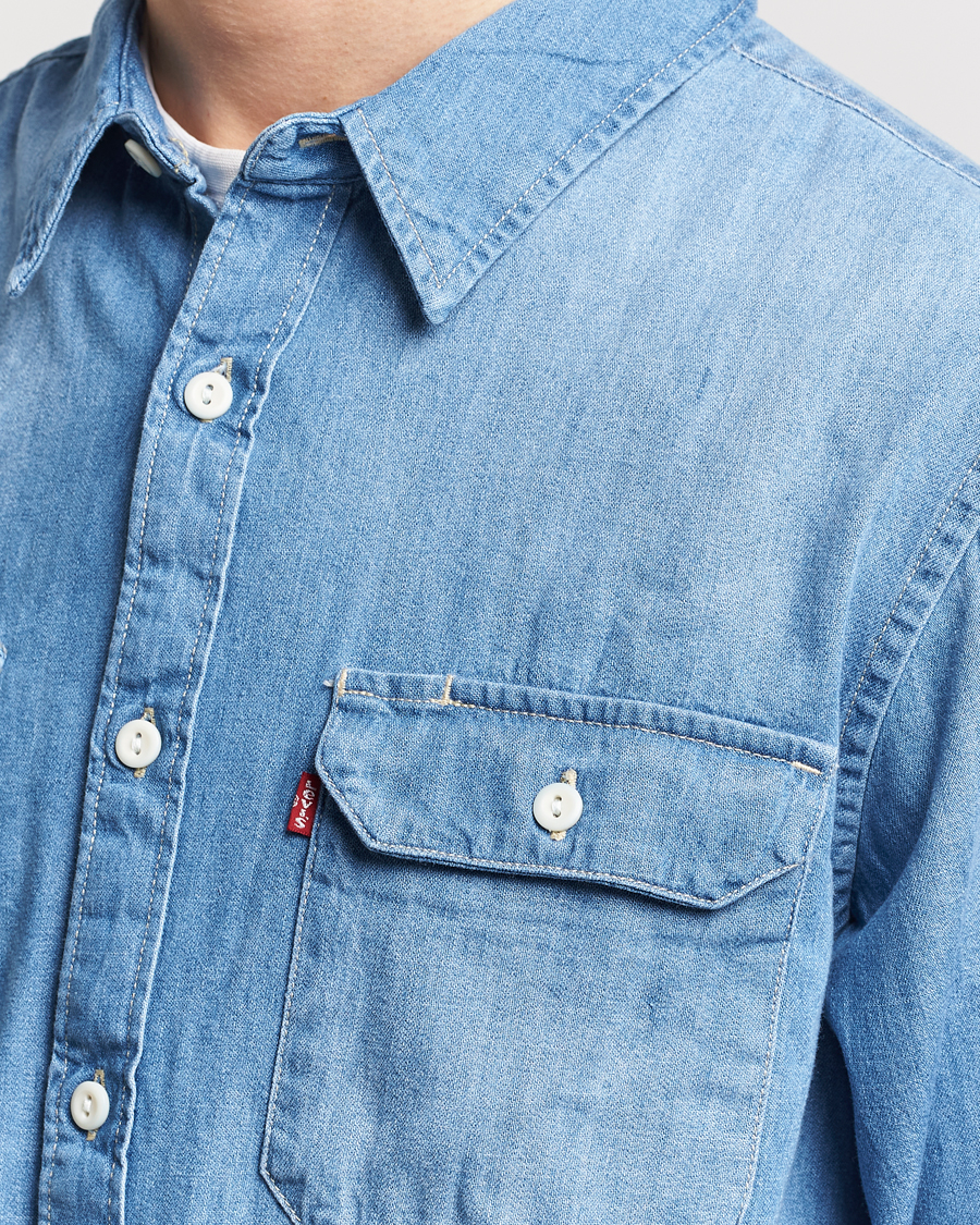 Men | Shirts | Levi's | Jackson Worker Shirt Franklin Light Wash