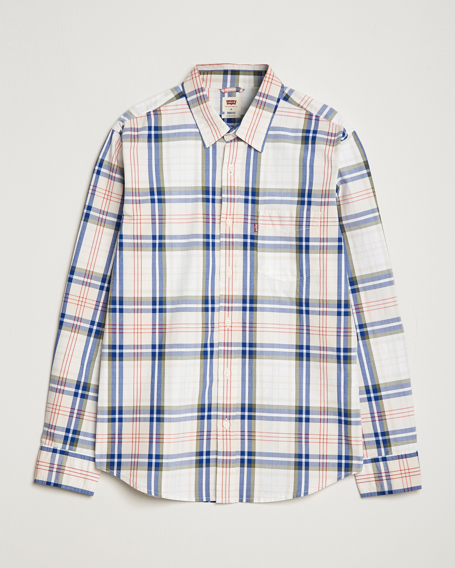 Men | Levi's | Levi's | Sunset Pocket Shirt White/Beige