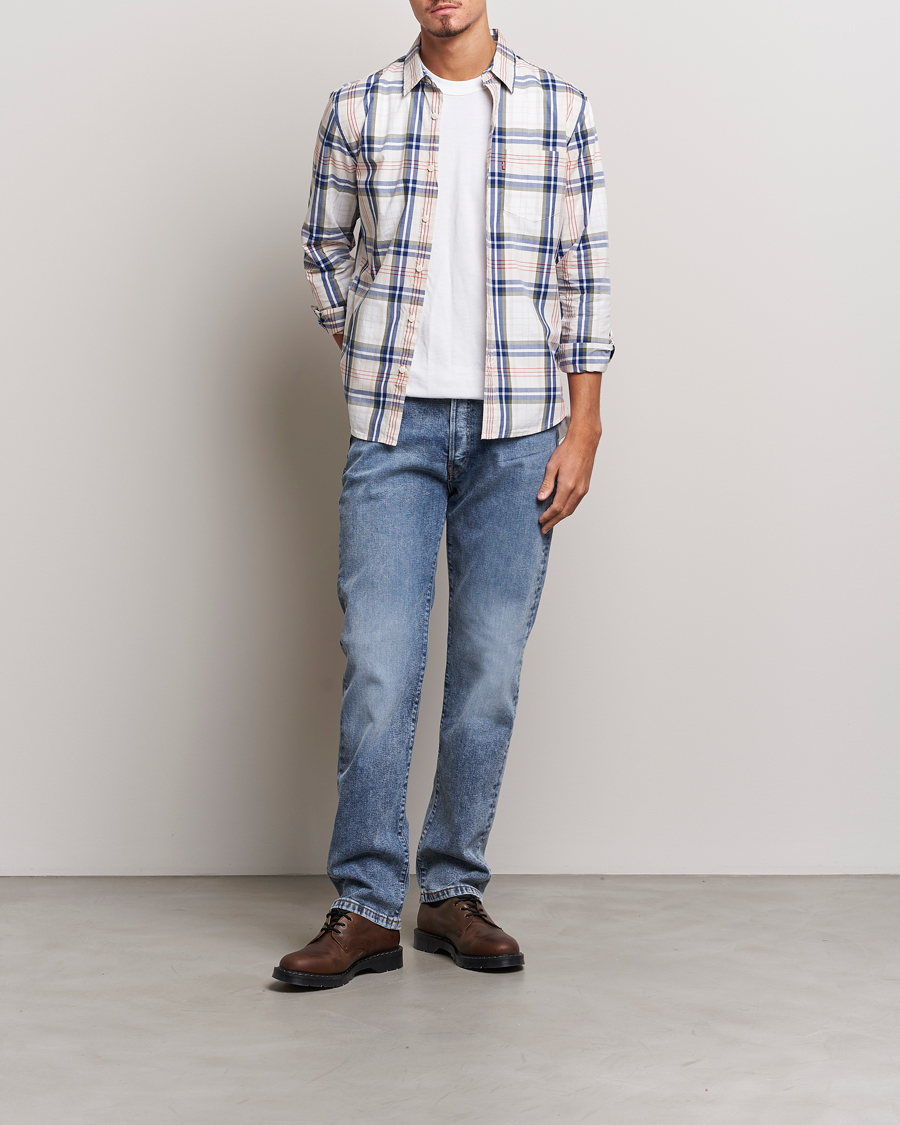 Men | Shirts | Levi's | Sunset Pocket Shirt White/Beige