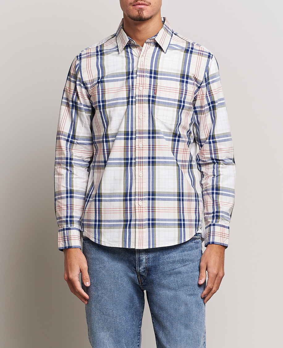 Men | Shirts | Levi's | Sunset Pocket Shirt White/Beige