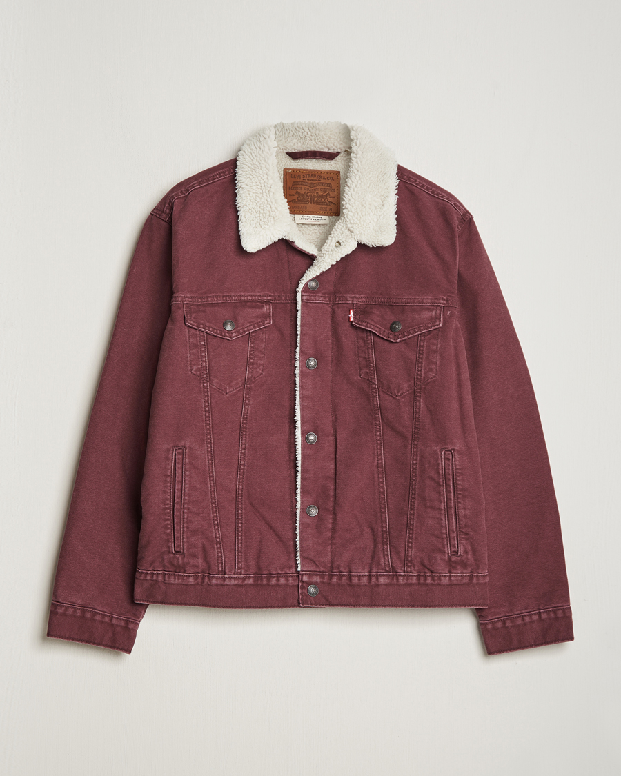 Men | Coats & Jackets | Levi's | Type III Sherpa Trucker Decadent