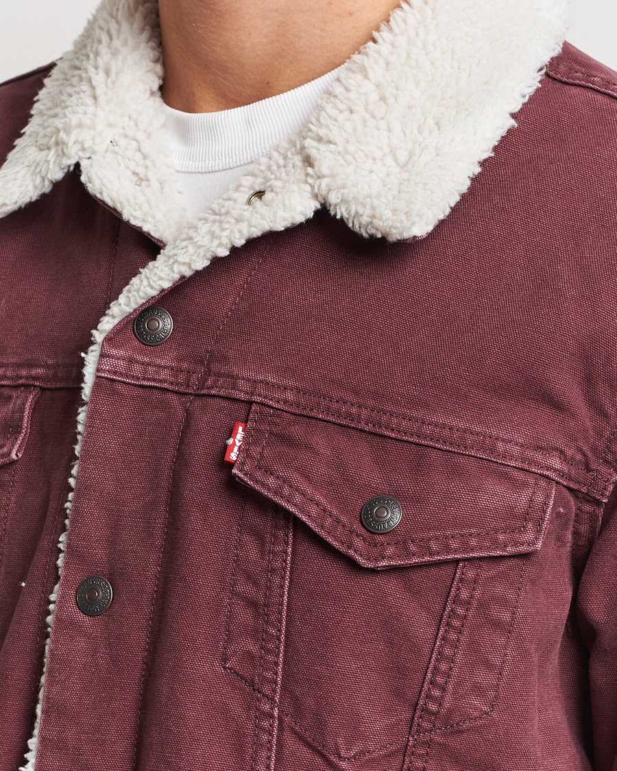 Men | Coats & Jackets | Levi's | Type III Sherpa Trucker Decadent