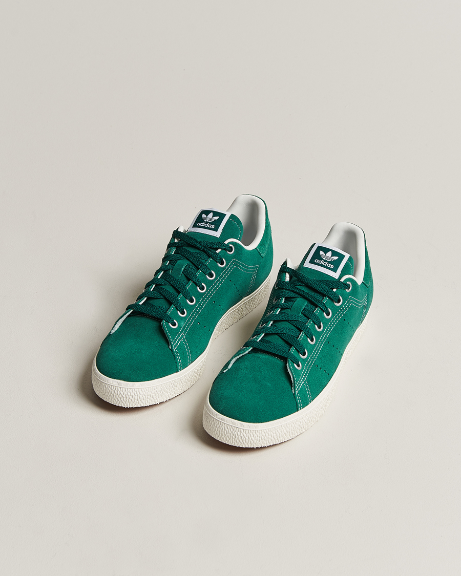 Men | Shoes | adidas Originals | Stan Smith Suede B-Side Sneaker Green