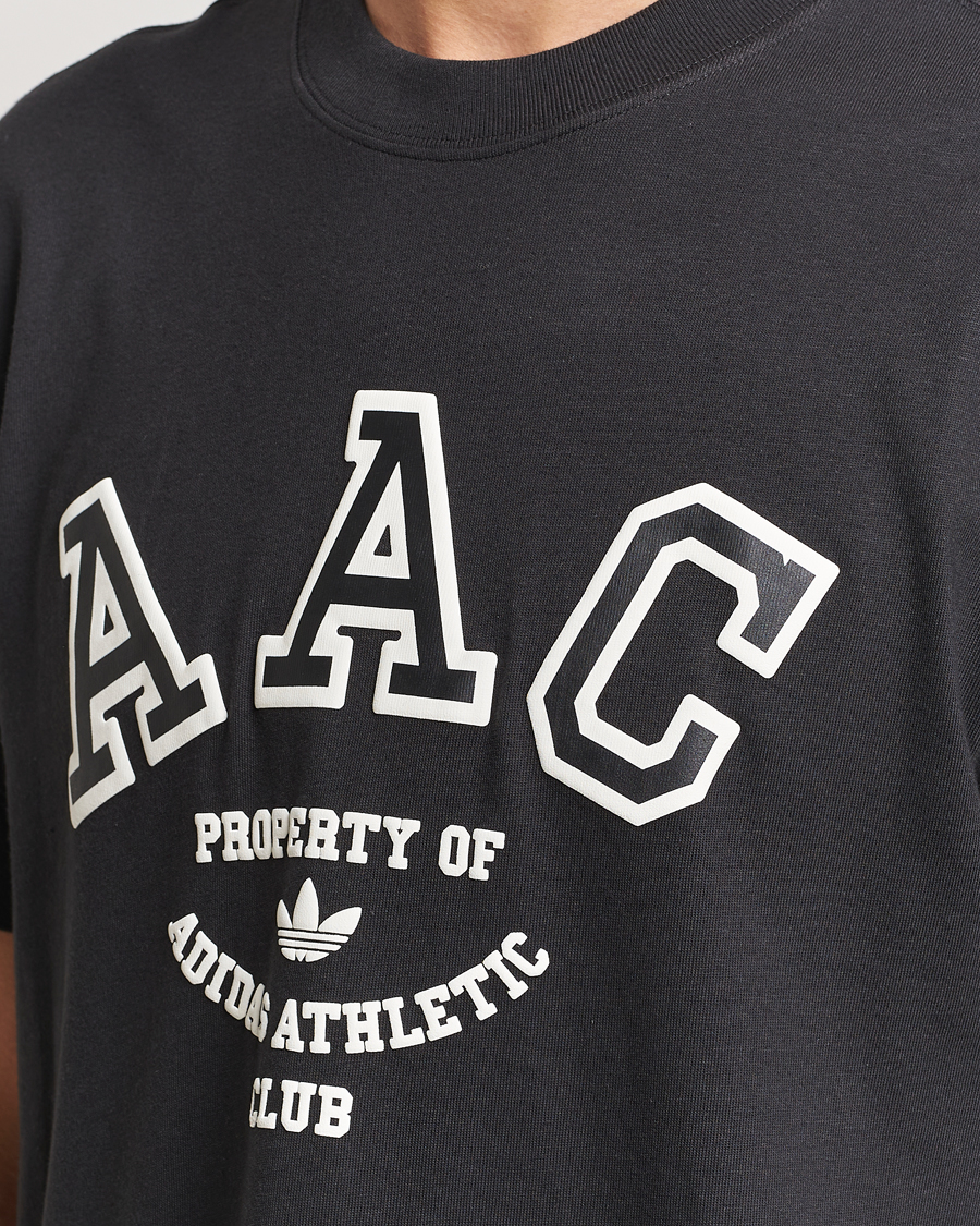 Men | T-Shirts | adidas Originals | Hack Logo Crew Neck T-Shirt Black